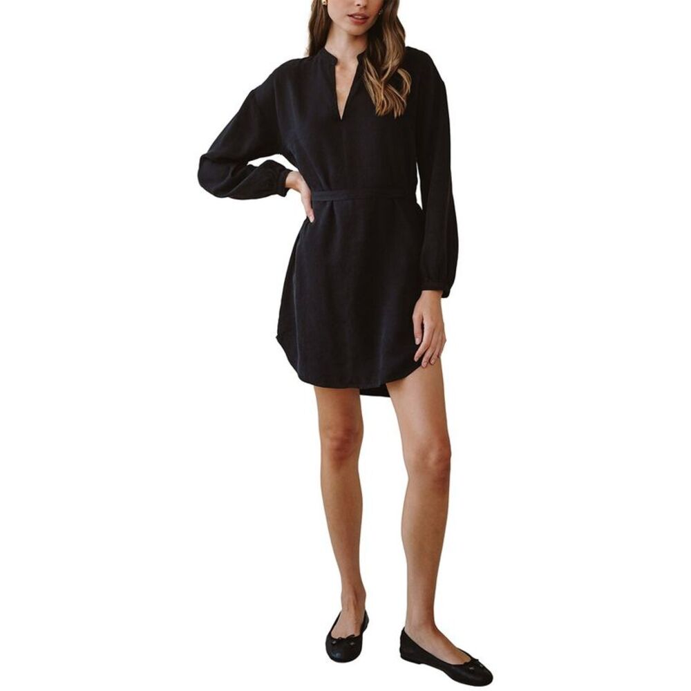 Bella Dahl Womens  Belted Mini Dress
